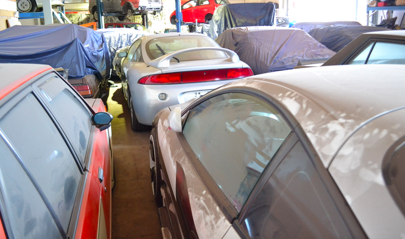 Illustration for article titled The Ultimate Secret Stash Of Mitsubishis Is Hidden In This Small German Town